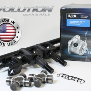 Dana 30 JK 4340 Chromoly 30Spl Front Axle Kit 2007-18 JK Sahara and X Model Upgrade w/Eaton E-Locker Revolution Gear and Axle (Call For Pricing)